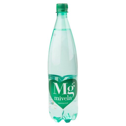 Вода минеральная Мивела Mg++, газированная, в пластиковой бутылке, 1.5 л, 1 шт.